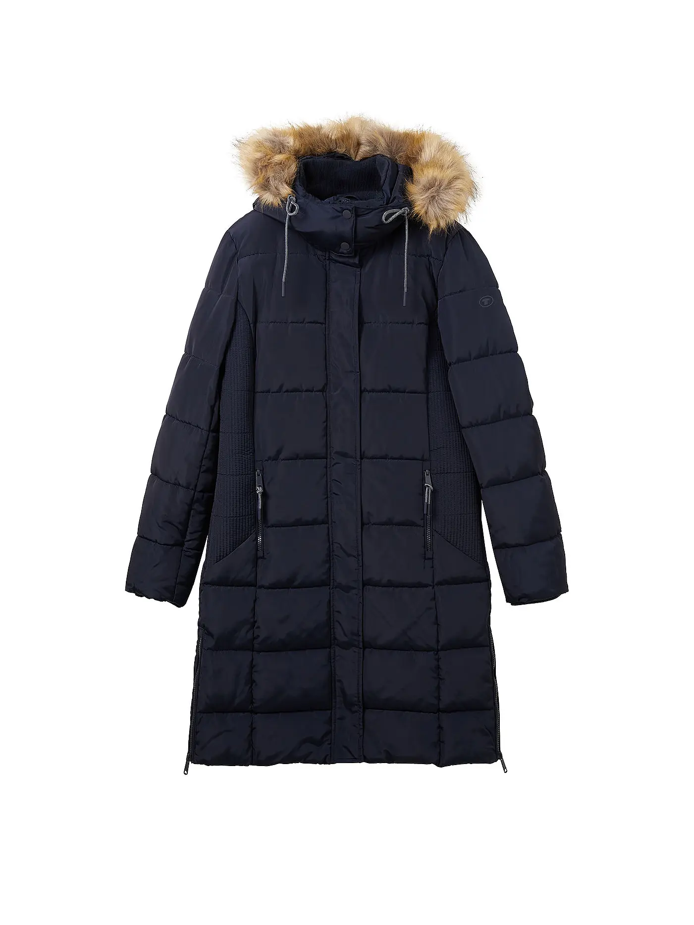 TOM TAILOR | Steppmantel | blau